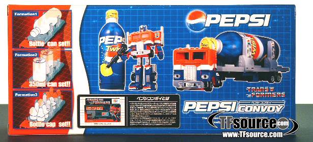 Transformers G1 Pepsi Prime | Transformers G1 Reissues