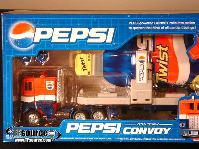 Transformers G1 Pepsi Prime | Transformers G1 Reissues