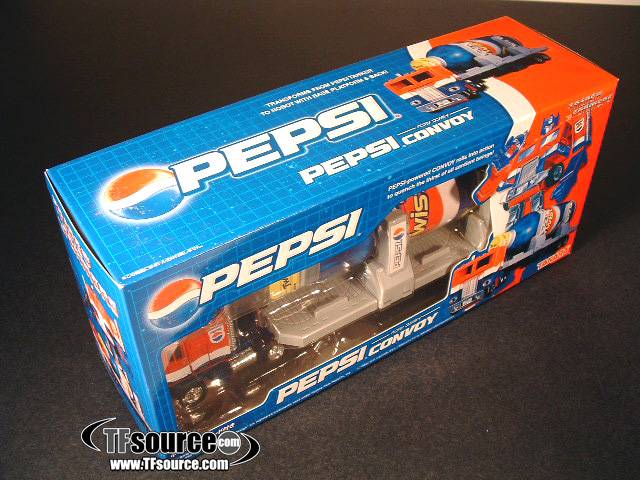 Transformers G1 Pepsi Prime | Transformers G1 Reissues