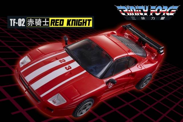 TF-02 Red Knight | TFC Toys Trinity Force