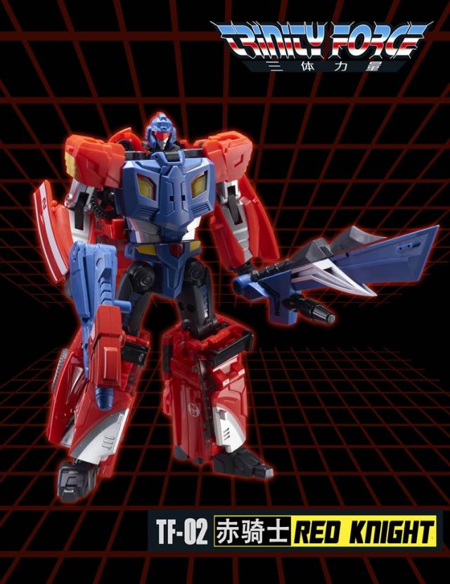 TF-02 Red Knight | TFC Toys Trinity Force