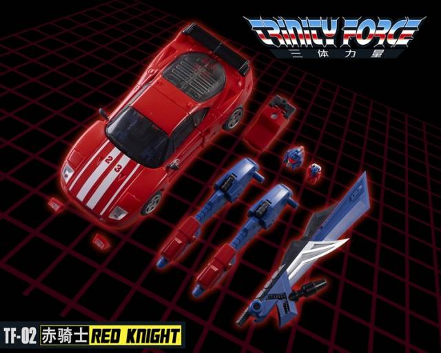 TF-02 Red Knight | TFC Toys Trinity Force
