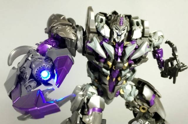 PJ-01 EVIL-BLOOD BLADE Purple Mega Arm ROTF Megatron Cannon Arm Upgrade | Dream Factory | Upgrade Kit