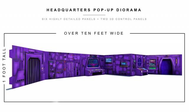 Headquarters Pop-Up Diorama | Transformers Masterpiece