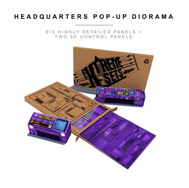 Headquarters Pop-Up Diorama | Transformers Masterpiece