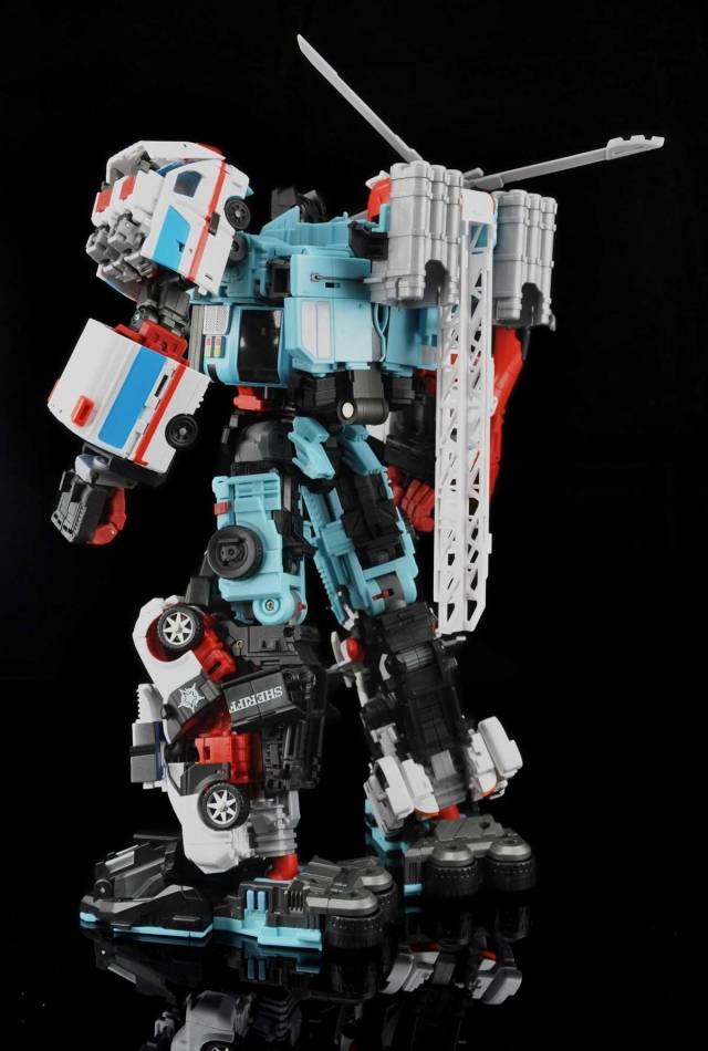 Guardia Combiner Set of 5 | MakeToys | Mtcombiner