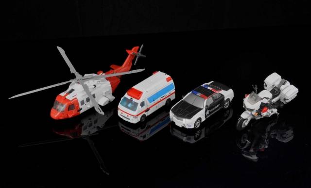 Guardia Combiner Set of 5 | MakeToys | Mtcombiner