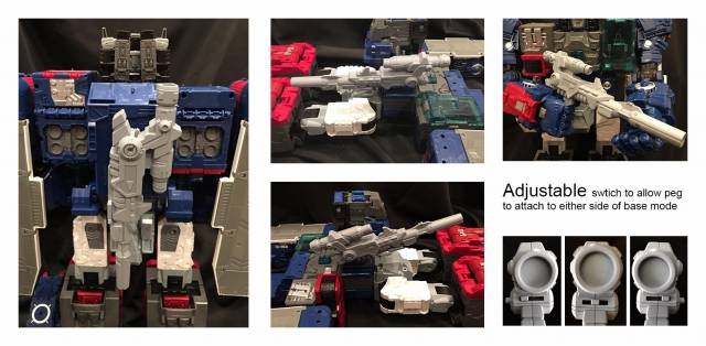 SS01 Solution Set Master Cleaver and Cannon | Professor Heisenberg | Upgrade Kit
