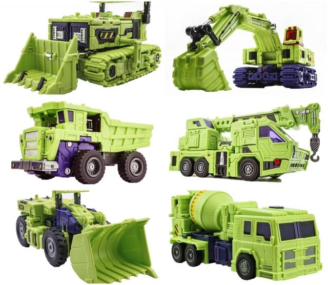 TW-C07 Constructor Full Set of 6 Figures | Toyworld
