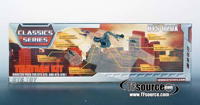 BTS-02 DX Teletran Accessories Pack | BTS Toy