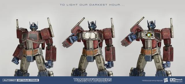 Optimus Prime Classic Edition Premium Collectible Figure | Transformers | threezero