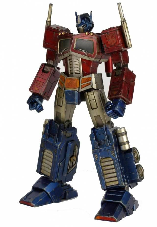 Optimus Prime Classic Edition Premium Collectible Figure | Transformers | threezero