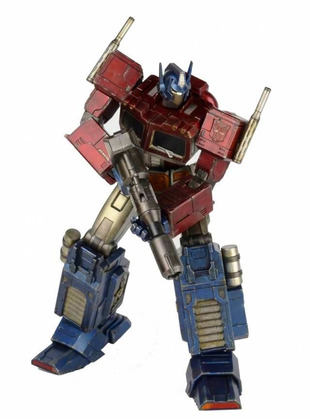 Optimus Prime Classic Edition Premium Collectible Figure | Transformers | threezero
