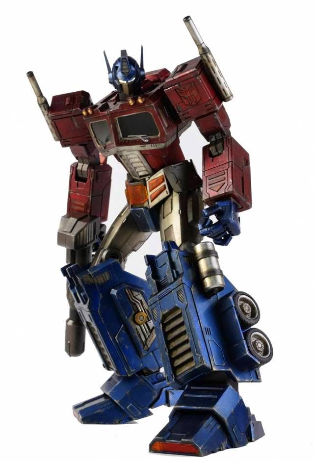 Optimus Prime Classic Edition Premium Collectible Figure | Transformers | threezero
