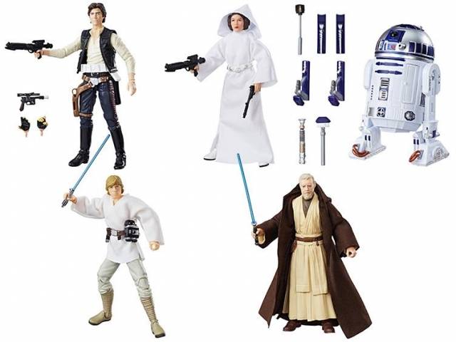 Set of 5 6-Inch Scale | Star Wars The Black Series 40th Anniversary