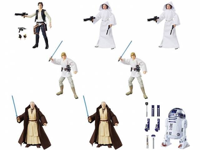 Set of 8 6-Inch Scale | Star Wars The Black Series 40th Anniversary