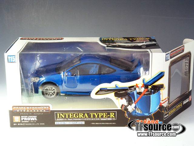 BT-15 Prowl Blue Version | Nissan Integra Type-R | Transformers Binaltech