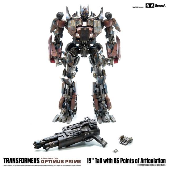 Optimus Prime Evasion Version Collectible Figure Premium Scale Collectible Figure | Transformers Transformers: Age Of Extinction | threezero