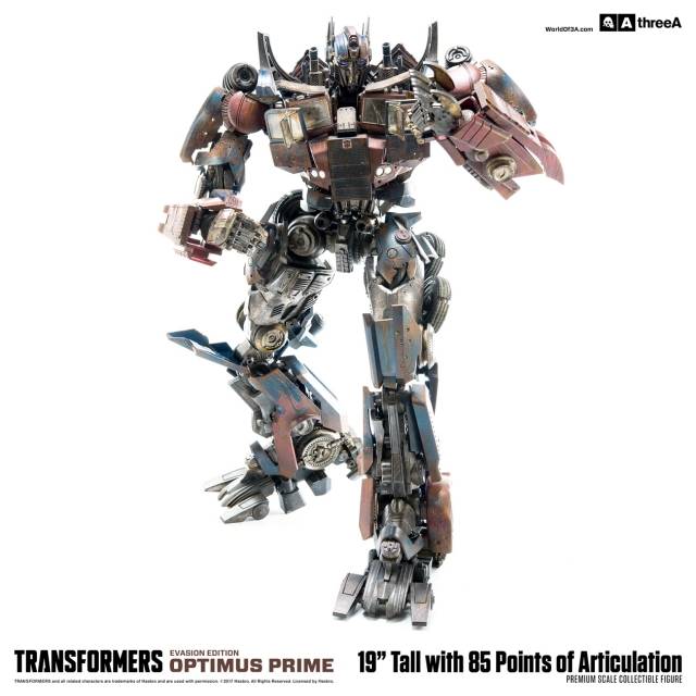 Optimus Prime Evasion Version Collectible Figure Premium Scale Collectible Figure | Transformers Transformers: Age Of Extinction | threezero