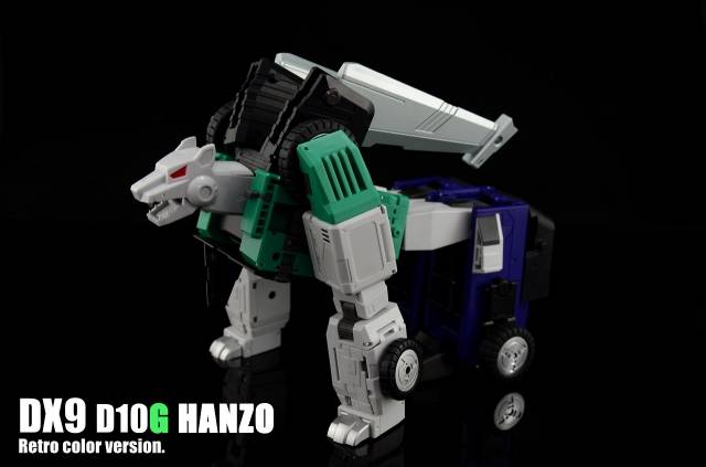 D10G Hanzo Retro Color Version | DX9 Toys