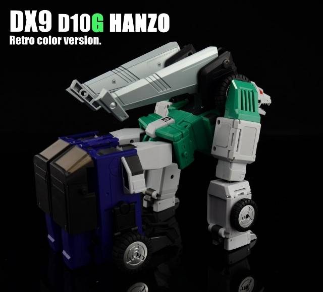 D10G Hanzo Retro Color Version | DX9 Toys