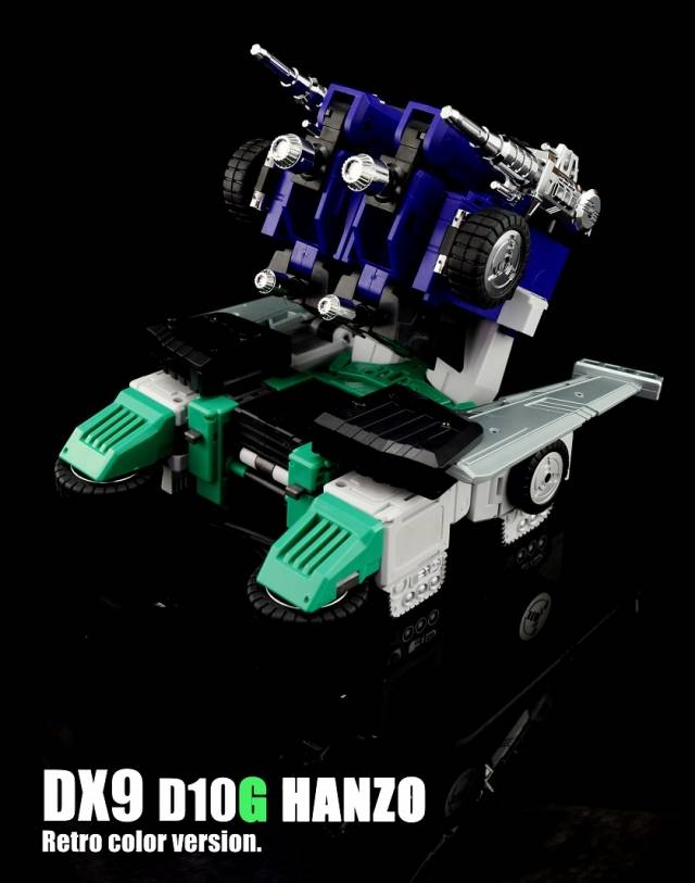 D10G Hanzo Retro Color Version | DX9 Toys