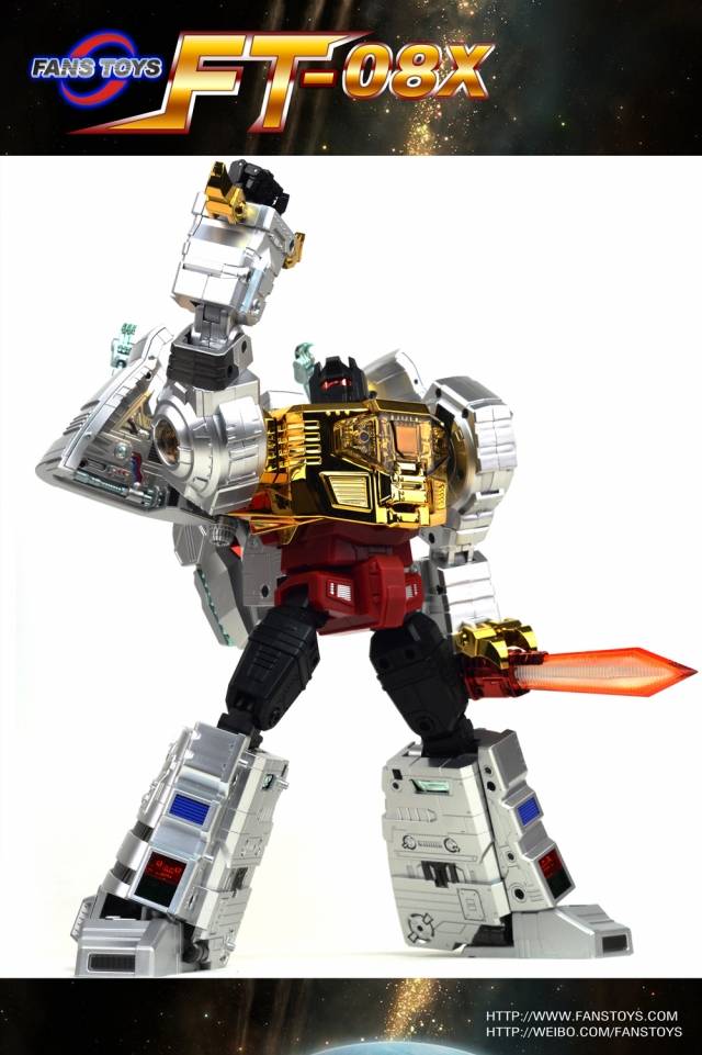 FT-08X Grinder Metallic Version Limited Edition | Fans Toys Iron Dibots