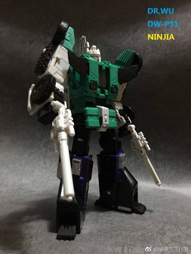 DW-P31 NINJA Set of Swords and Weapons | Dr. Wu | Upgrade Kit