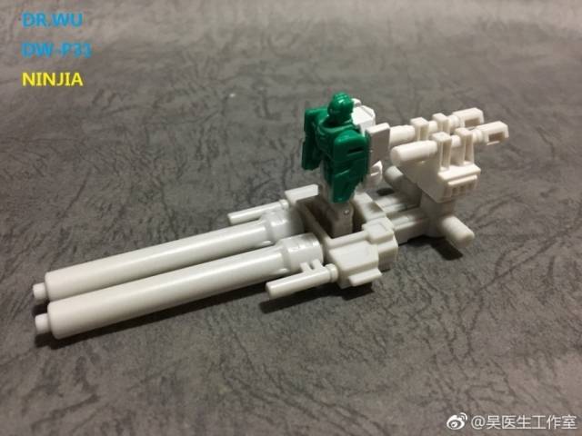 DW-P31 NINJA Set of Swords and Weapons | Dr. Wu | Upgrade Kit