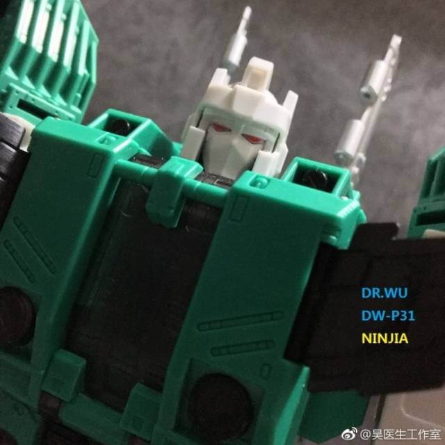 DW-P31 NINJA Set of Swords and Weapons | Dr. Wu | Upgrade Kit