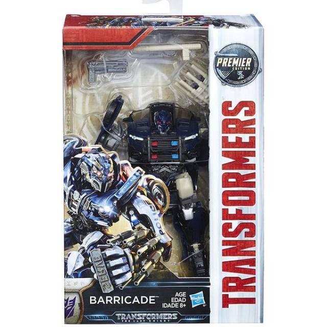 Deluxe Class Barricade Premier Edition | Transformers the Last Knight