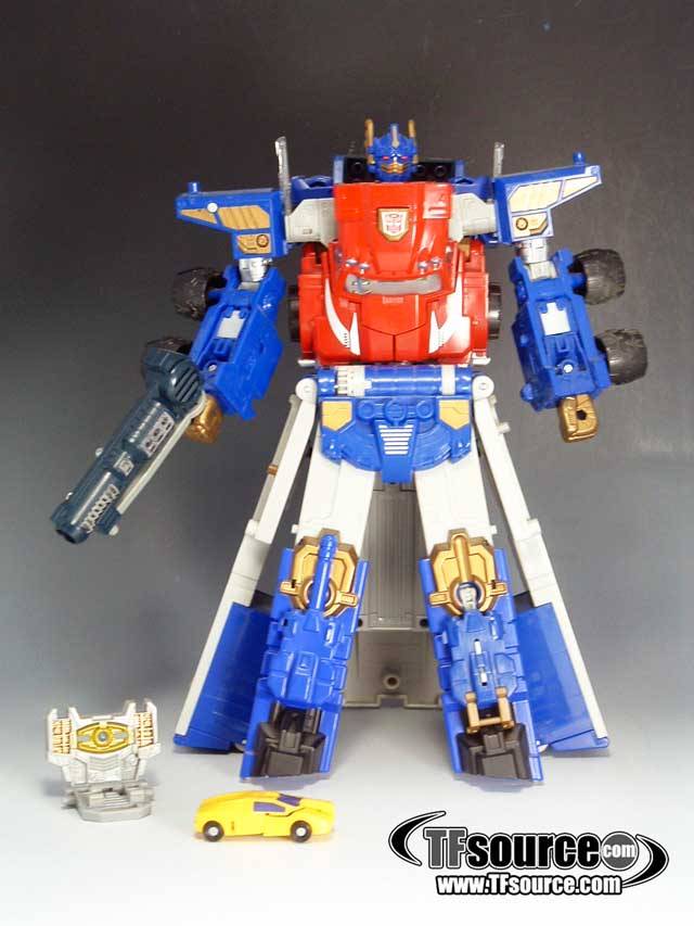 Optimus Prime and Sparkplug Mini-Con Super-con | Transformers Armada