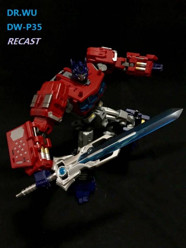 DW-P35 Recast Blue Sword | Dr. Wu | Upgrade Kit