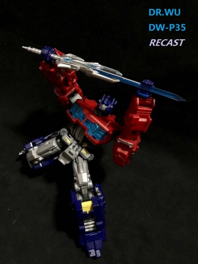 DW-P35 Recast Blue Sword | Dr. Wu | Upgrade Kit