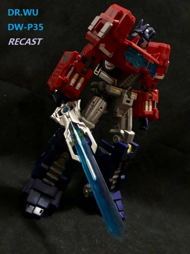 DW-P35 Recast Blue Sword | Dr. Wu | Upgrade Kit