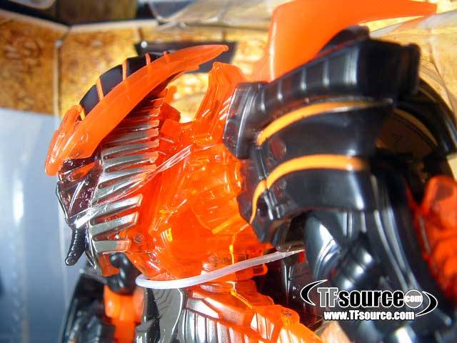 Voyager Class The Fallen Clear Burning Version Wonderfest Exclusive | Transformers 2 ROTF Revenge of the Fallen