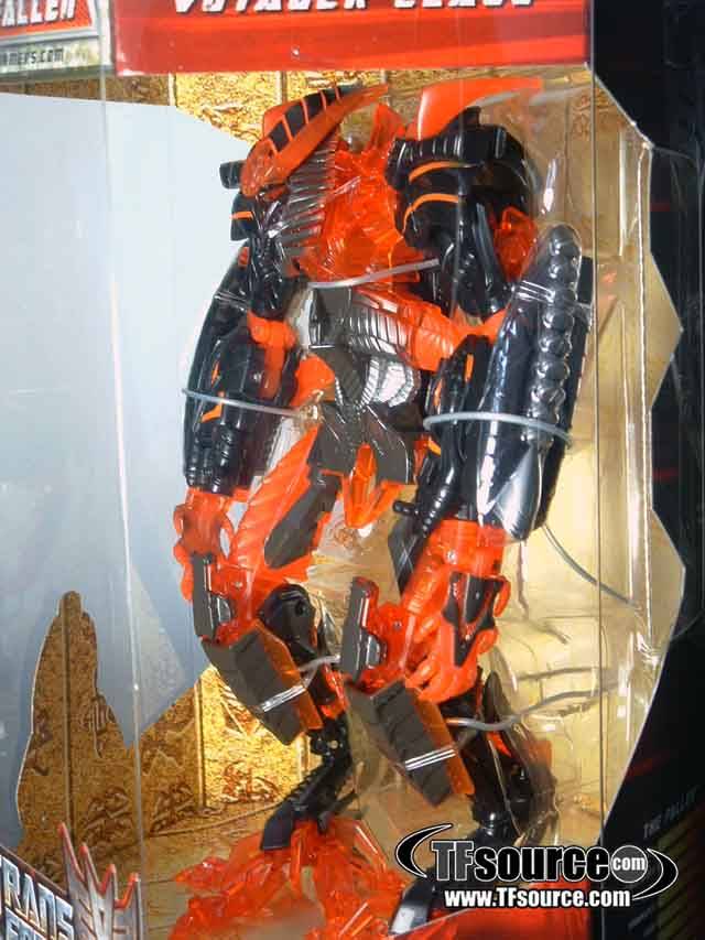 Voyager Class The Fallen Clear Burning Version Wonderfest Exclusive | Transformers 2 ROTF Revenge of the Fallen