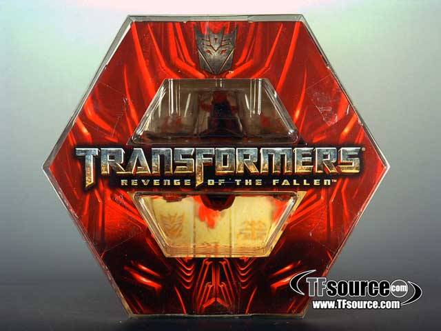 Voyager Class The Fallen Clear Burning Version Wonderfest Exclusive | Transformers 2 ROTF Revenge of the Fallen