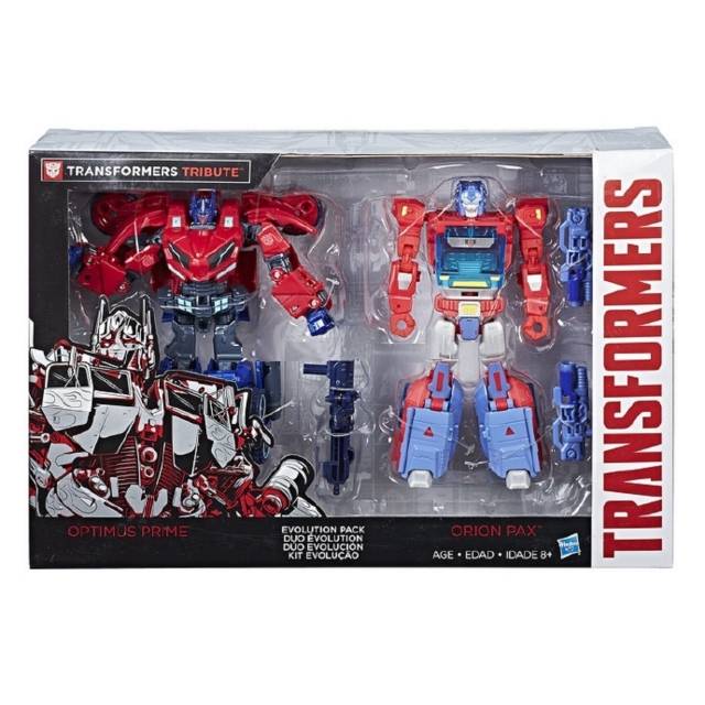 Evolution Pack Orion Pax and Optimus Prime Set | Transformers Tribute