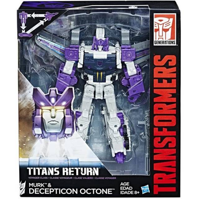 Octane and Murk Voyager Class  | Transformers Generations Titans Return