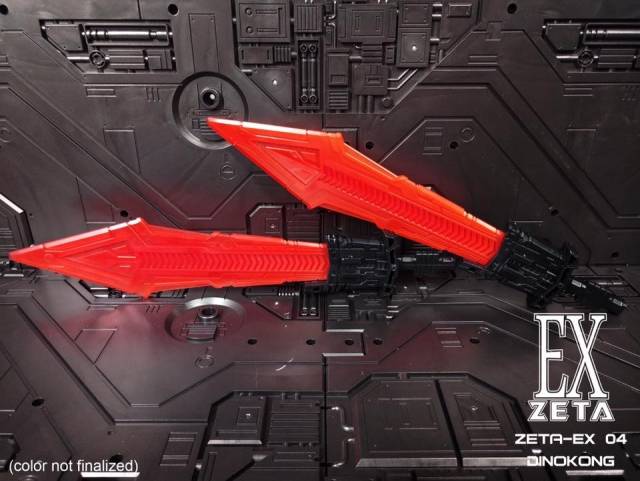 EX-04 Dinokong Dino Combiner Metallic Set of 5 | Zeta Toys