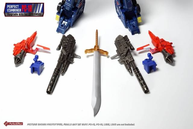 PC-18 Upgrade Kit for Transformers Legends God Ginrai | Perfect Effect | Upgrade Kit