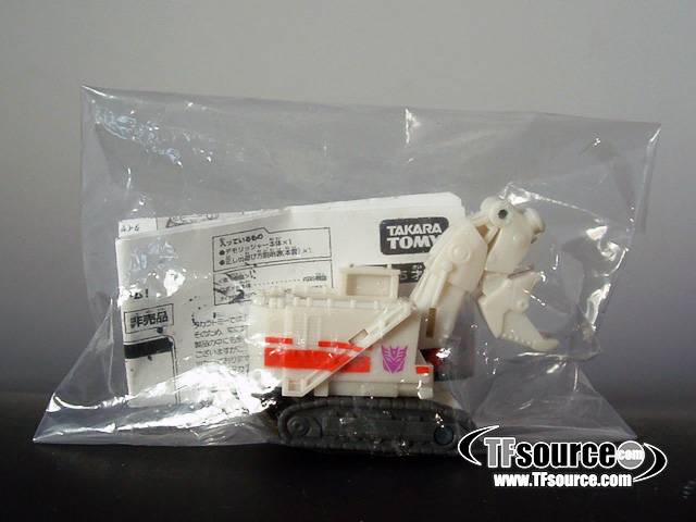 Demolisher White Version Exclusive EZ Collection | Transformers 2 ROTF Revenge of the Fallen
