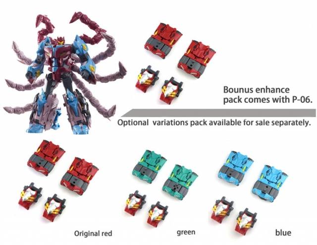 Enhance Pack Red Version | TFC Toys