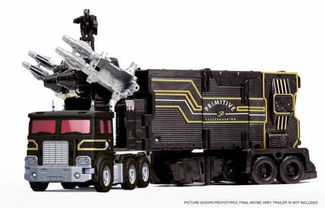 PC-20 Black Jinrai Upgrade Kit for Primitive Skateboarding Optimus Prime | Perfect Effect | Upgrade Kit