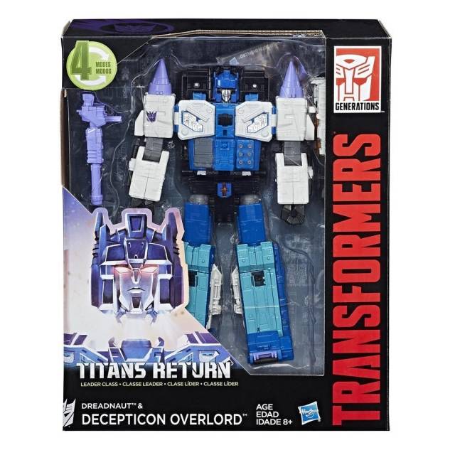 Overlord and Dreadnaut Leader Class  | Transformers Generations Titans Return