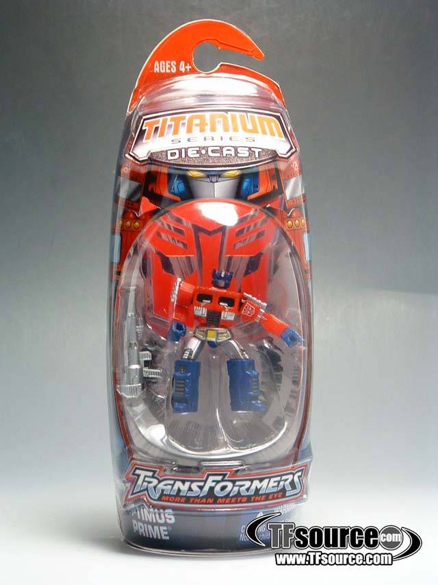 Optimus Prime Generation 1 3-Inch | Transformers Titanium Robot Masters