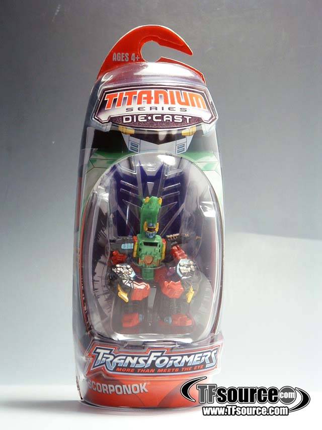 Cybertron Scorponok 3-Inch | Transformers Titanium Robot Masters