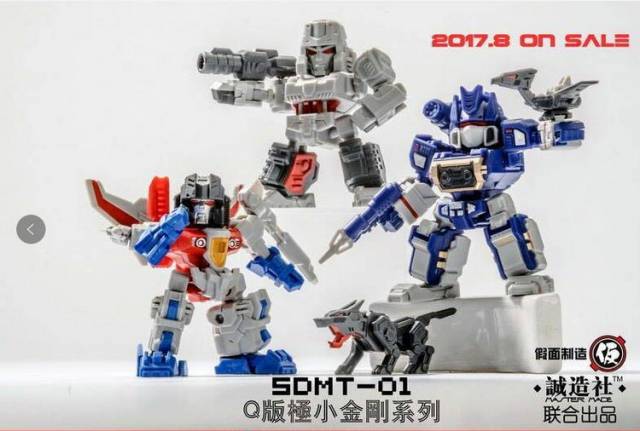 SDMT-01 Q Version Palm Warriors Set of 6 | Master Made