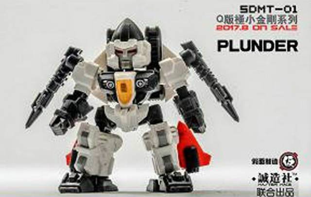 SDMT-01 Q Version Palm Warriors Set of 6 | Master Made